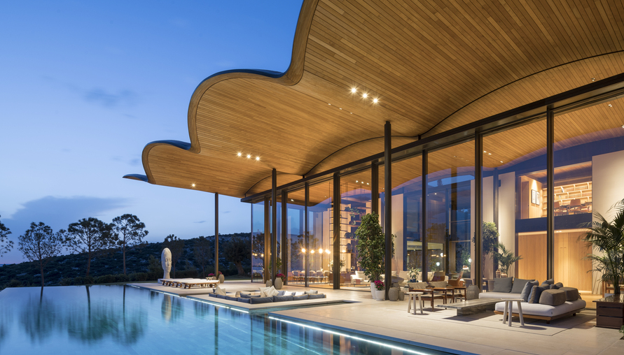 土耳其海濱別墅 Dolunay Villa,360度沈浸大自然懷抱