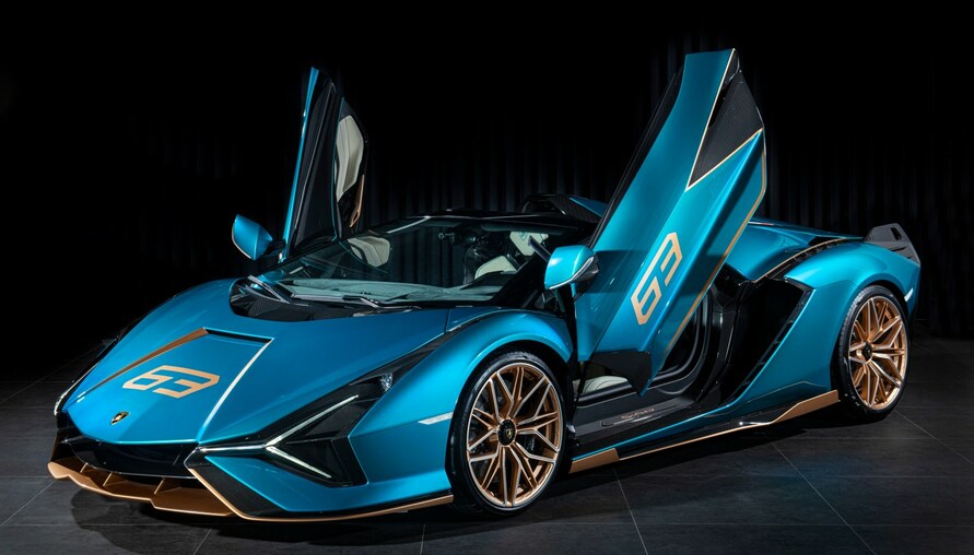 1/19的殘酷,Lamborghini Sián Roadster