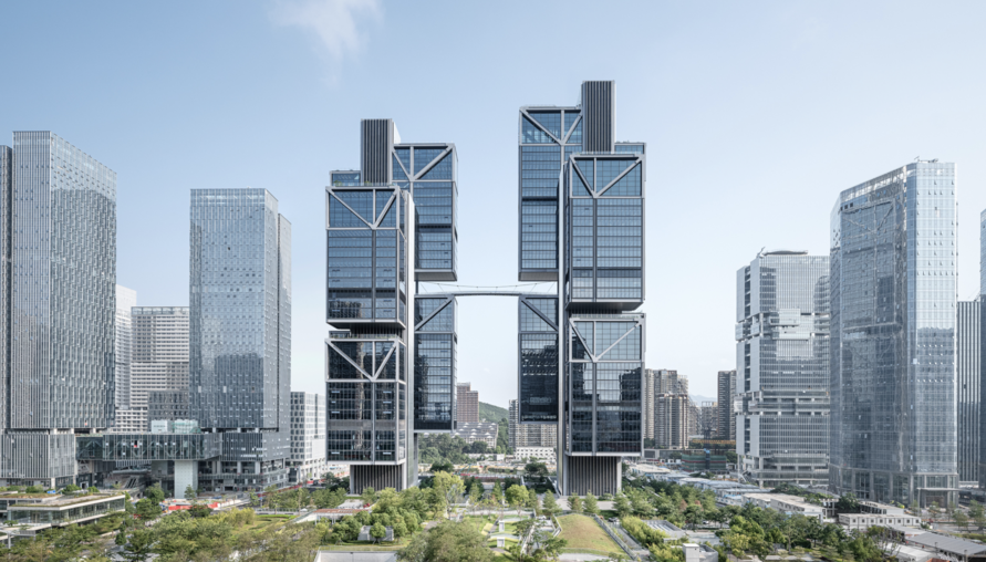中國深圳大疆天空之城 DJI Sky City,辦公室也可以很有型