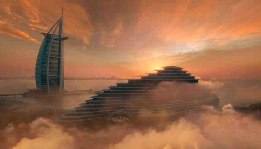 杜拜卓美亞港灣酒店 Jumeirah Marsa Al Arab 盛大開幕，打造超級遊艇前衛美學