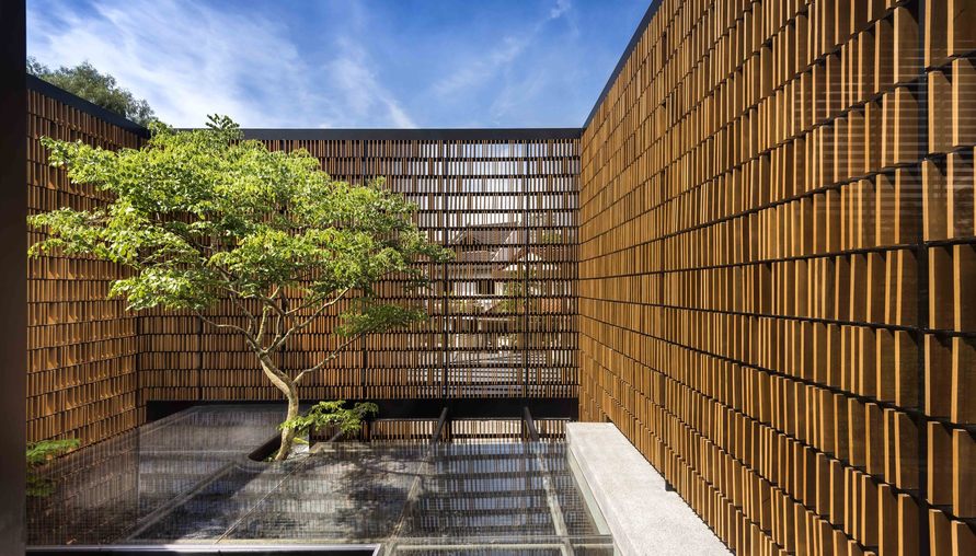 新加坡私人住宅 House 24,內在耀眼、外在經典